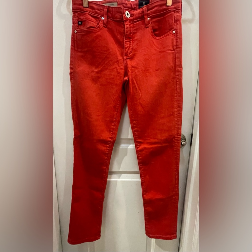 Women's Red Jeans